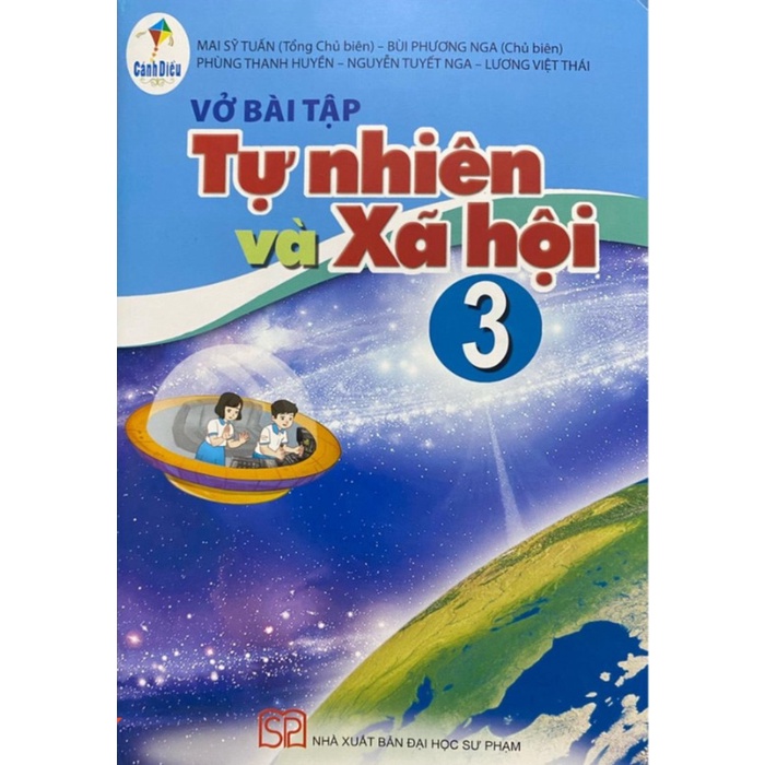 Sách - Vở bài tập Tự nhiên & Xã hội 3 (CD) và 2 tập giấy kiểm tra cấp 1