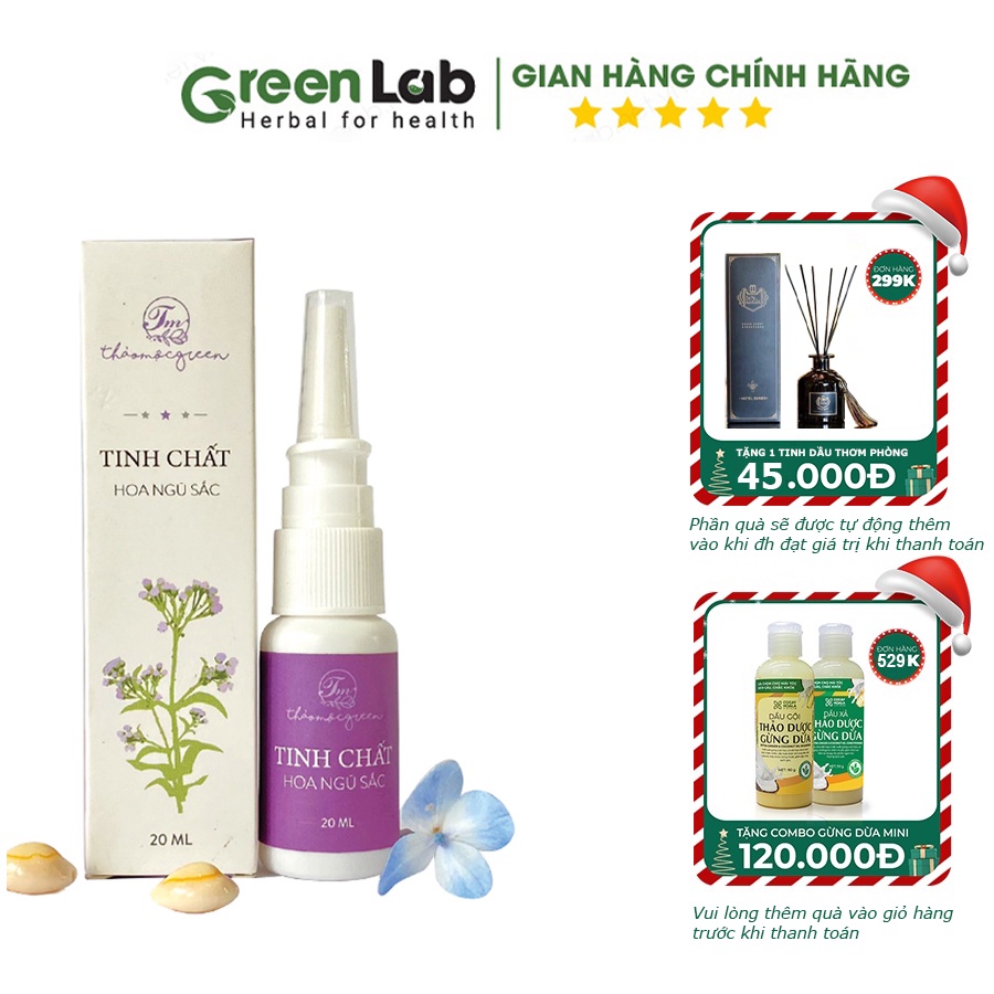 Xịt mũi - Tinh Chất Hoa Ngũ Sắc ngăn ngừa viêm xoang cấp và mãn tính, viêm mũi, viêm mũi dị ứng