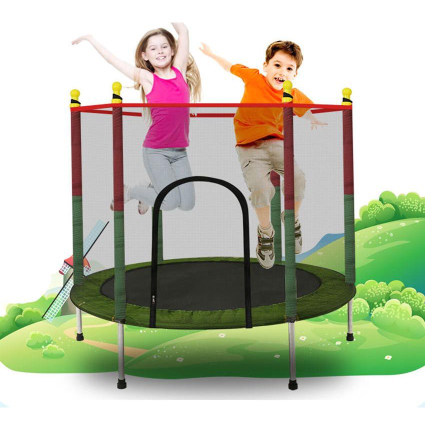 Trampoline Jump – Nhà nhảy cho bé (1,4×1,4m) – Home and Garden