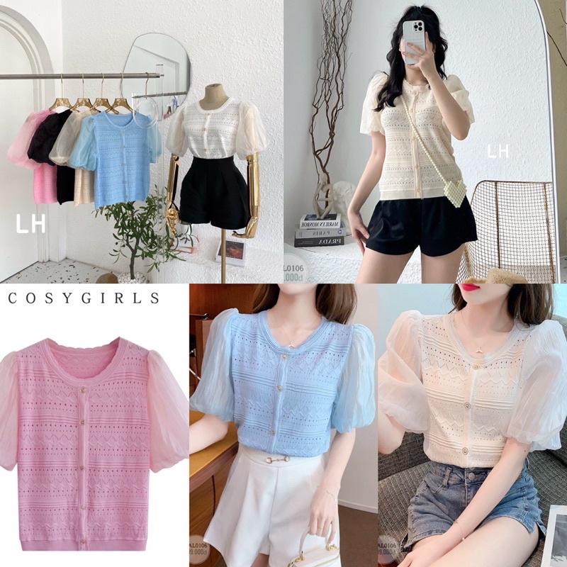 áo len mongtoghi tay bồng