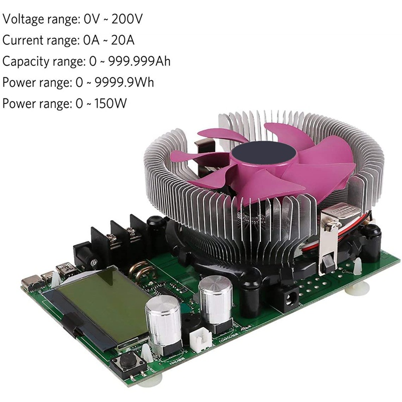 Thiết Bị Kiểm Tra Tải Điện Trở 150W 20A
