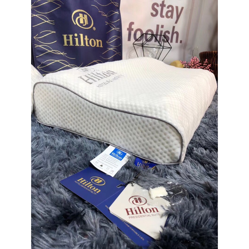 Gối Cao Su Hilton Loại Đẹp Sẵn Hàng