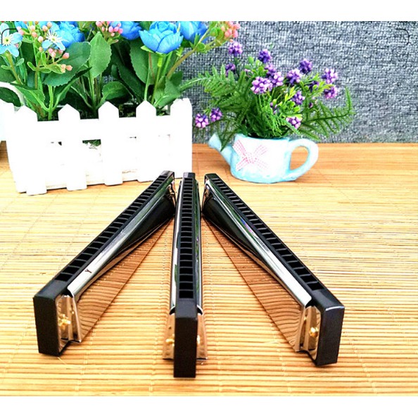 Kèn Harmonica 24 lỗ có hộp bảo quản