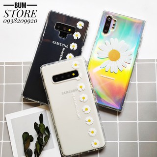 Ốp lưng dẻo hoa cúc samsung galaxy Note 10 plus / Note 10 / S10+ / S10 / NOTE 9 / NOTE 8 / S9+ / S8+