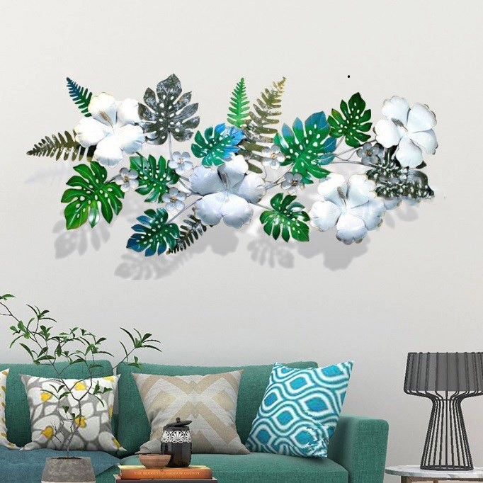 Tranh Sắt Treo Tường Trang Trí Nhà Cửa-Tranh Kim Loại Cao Cấp -Decor Tường Phong Cách Châu Âu-KT 150*63cm