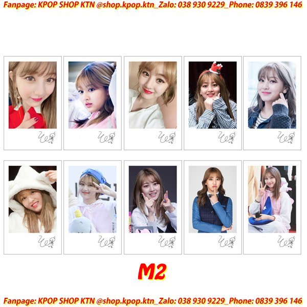 CARD CHỮ KÍ JIHYO TWICE_KTN00107