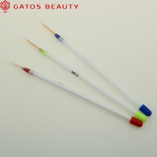 Bộ 3 cây cọ râu vẽ móng