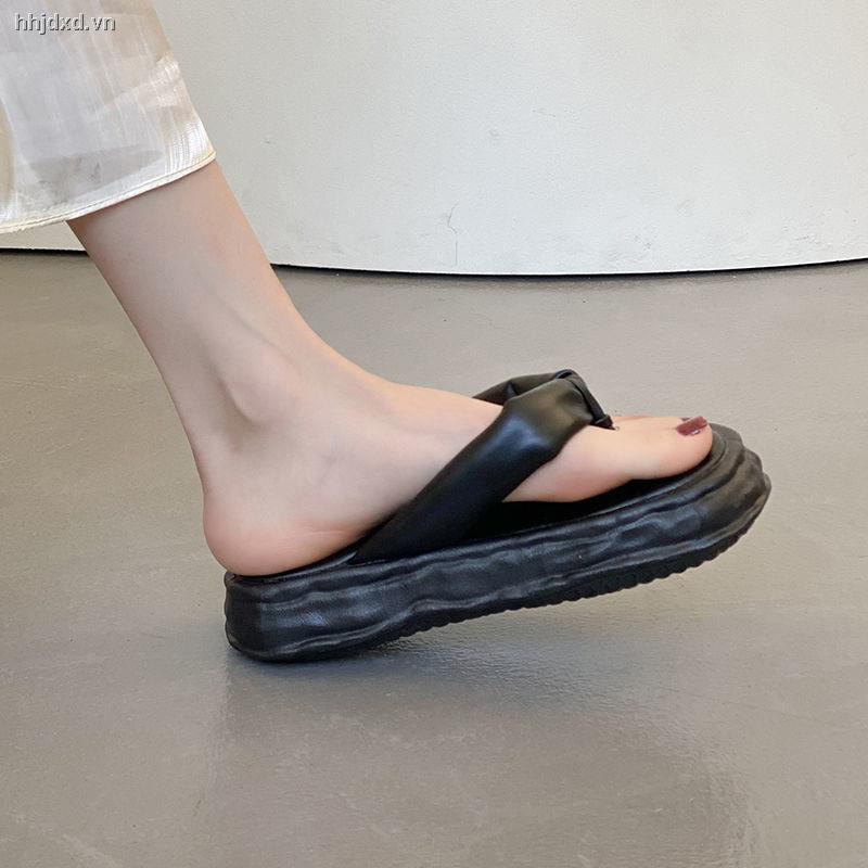 Dép Xỏ Ngón Đế Dày Phong Cách Thời Trang Mới 2022 Dành Cho Nữ