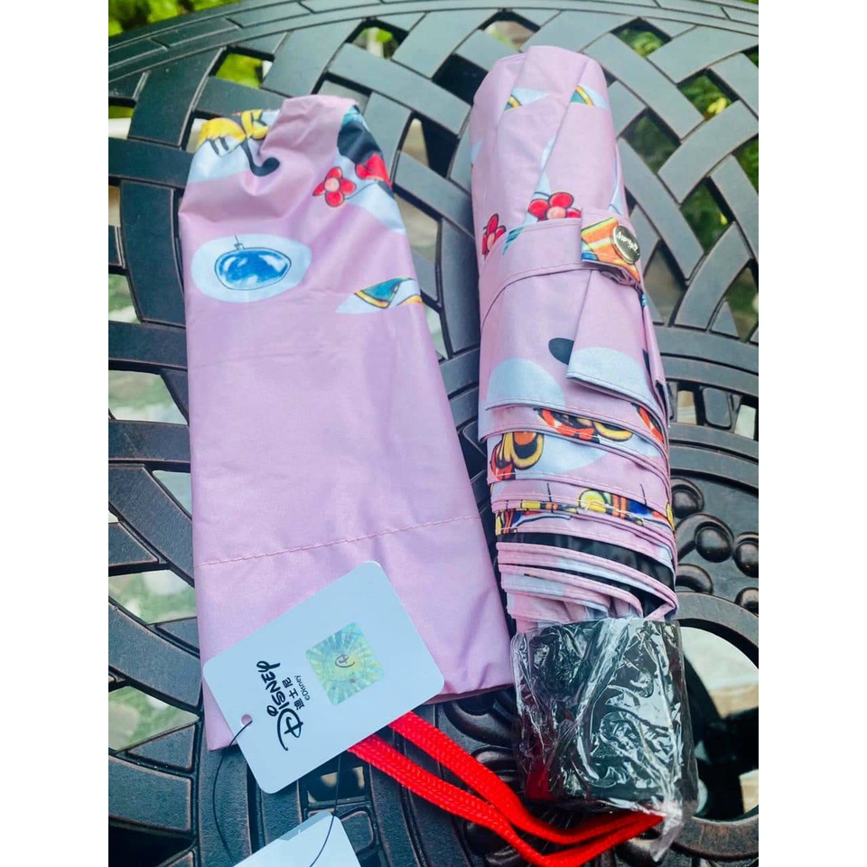 Ô/dù gấp gọn chống thấm Disney. Hàng xuất khẩu
