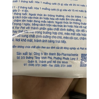 🍼 SỮA BỘT CHO CHÓ MÈO BIO-MILK 🐶🐱