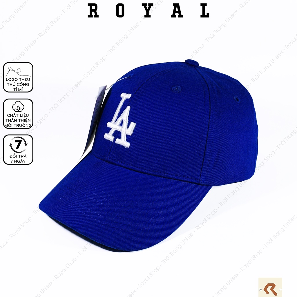 Nón lưỡi trai la mlb mũ lưỡi trai nam nữ new era vải kaki cotton Hàn - Royal Shop