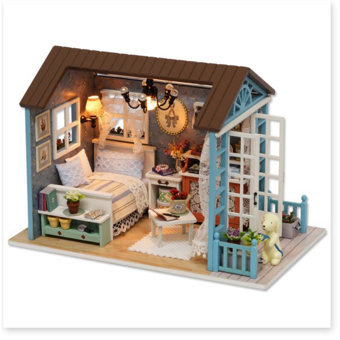 Mô hình nhà gỗ đẹp mắt DIY Nhật Bản - Garden House