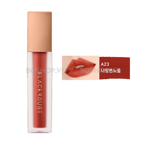 Son Black Rouge Màu A23 - Vintage Sunset: Cam nude pha nâu cổ điển | BigBuy360 - bigbuy360.vn