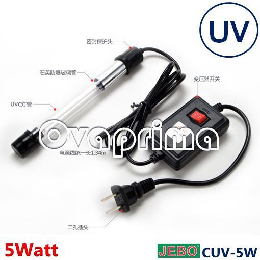 Đèn Chìm Uv-c Jebo Cuv-05 5 Watt