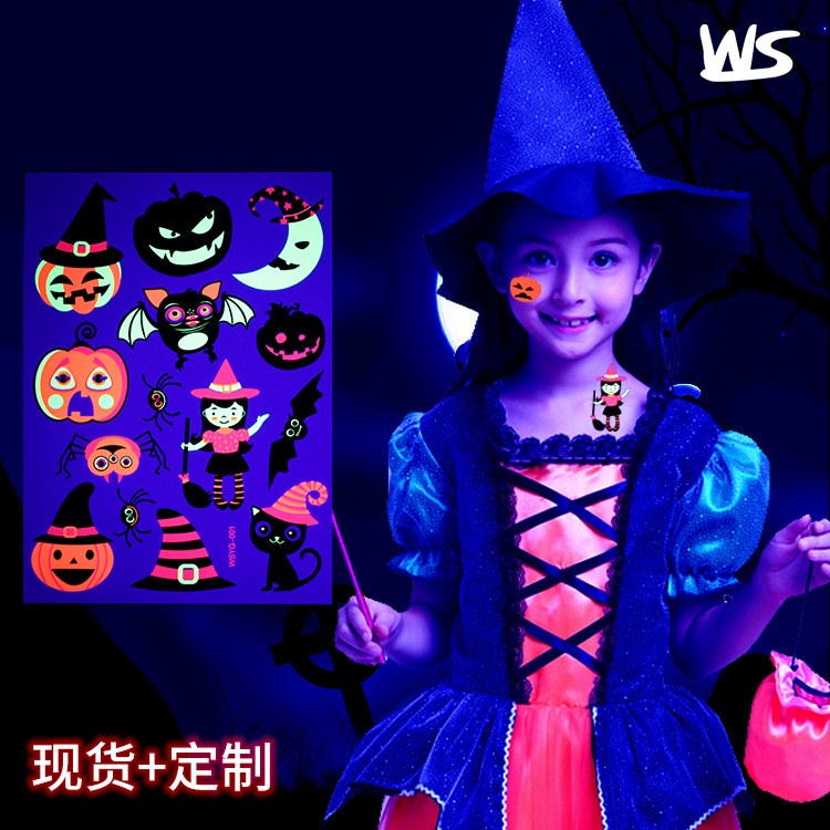 Hình săm halloween cute dễ thương cho bé hóa trang