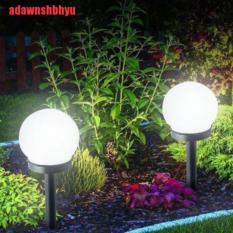 Đèn LED Tròn Năng Lượng Mặt Trời Trang Trí Lối Đi Sân Vườn