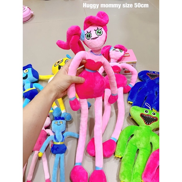 Gấu bông Huggy Wuggy playtime Poppy- mommy daddy huggy và son cho bé