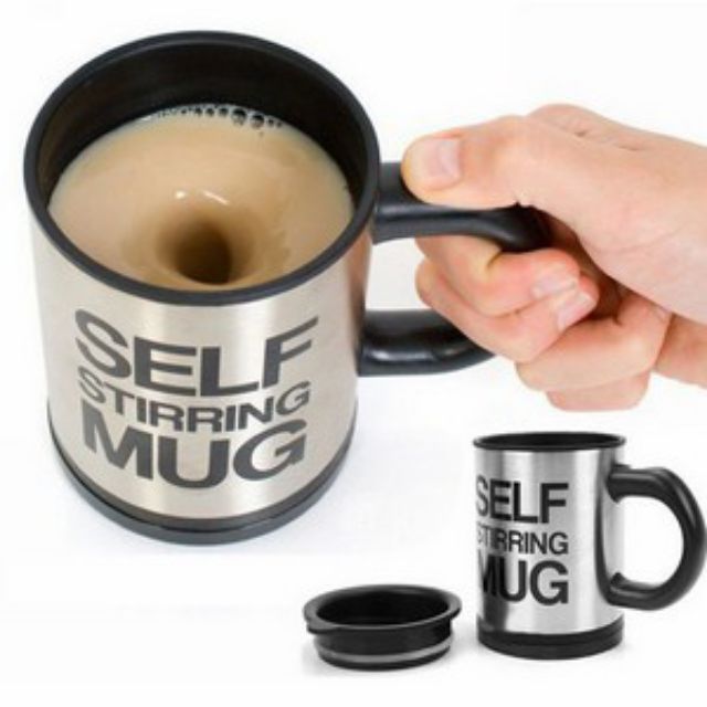 Cốc Tự Khuấy Mug Không Cần Dùng Thìa