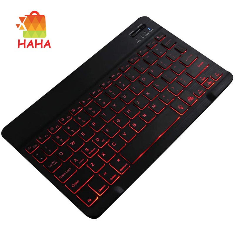 Bàn Phím Bluetooth Với 7 Màu Cho Laptop / Máy Tính Bảng