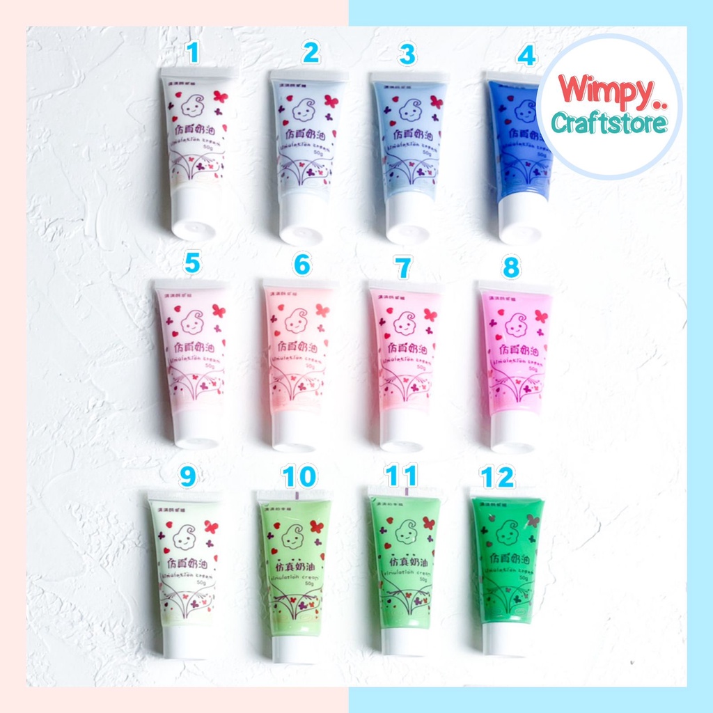 Kem Đất Sét Lỏng Giả Trang Trí