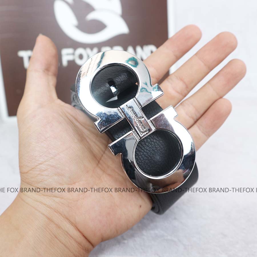 Thắt lưng da nam thắt lưng nam khóa kim kiểu dáng công sở thanh lịch the fox