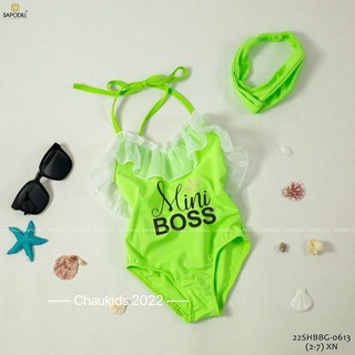 Bộ bơi miniboss bé gái