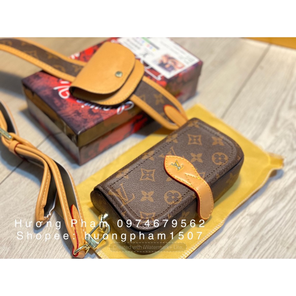 TÚI L VÌ DÂY ĐEO CHÉO BẢN TO KÈM VÍ NHỎ FULLBOX