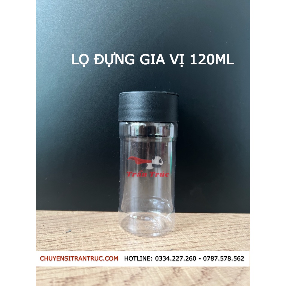 Hũ đựng gia vị , Lọ đựng tiêu, hộp đựng muối 50 gram nhựa cao cấp tiện lợi, hủ rắc gia vị, hủ đựng thức ăn cá