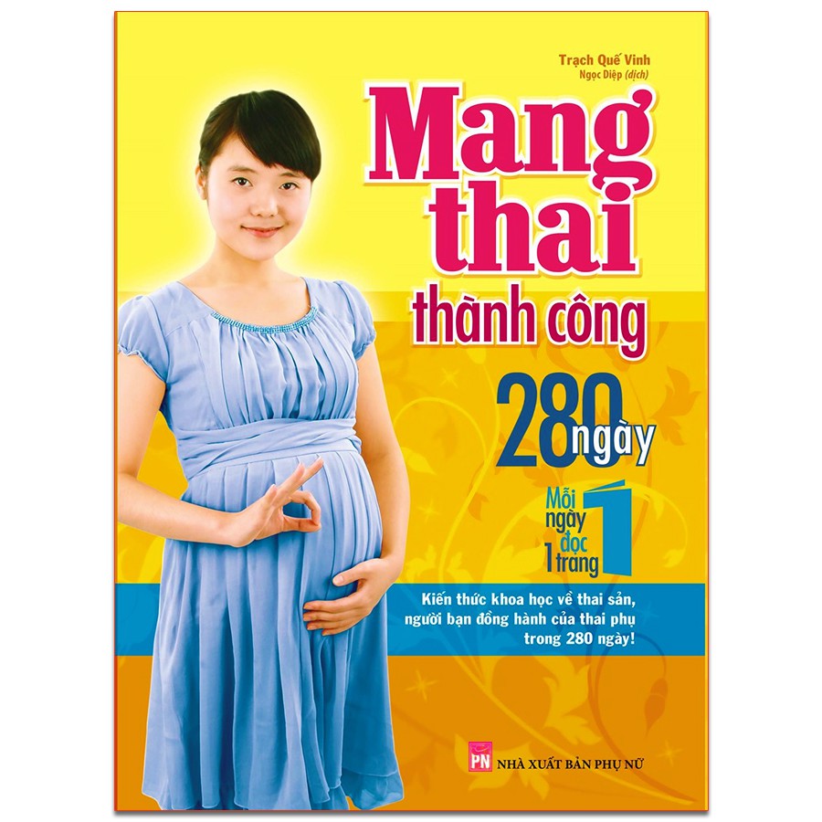 Sách - Mang thai thành công - 280 ngày, mỗi ngày đọc 1 trang