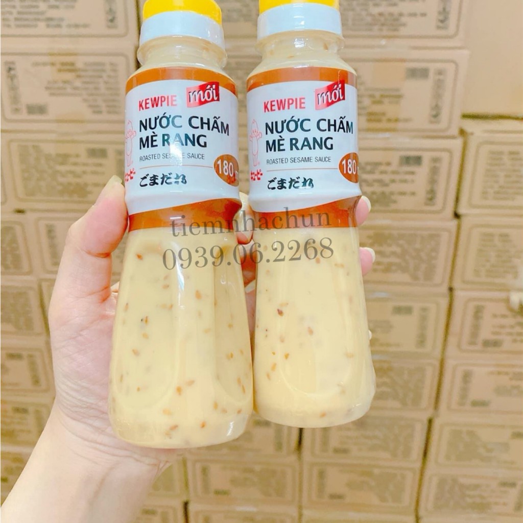 [DATE 5/2022] Nước Chấm Mè Rang Kewpie 180ml