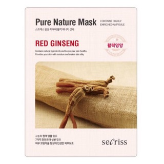 Mặt Nạ Pure Natural Mask Secriss 25ml Auth Korea