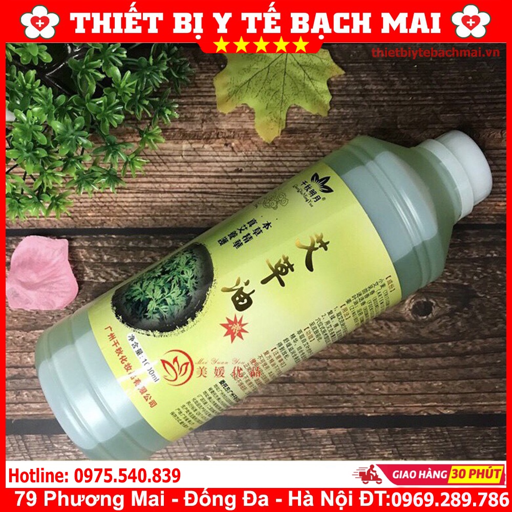 Tinh Dầu Ngải Cứu - Massage Toàn Thân (Chai 1000ml)