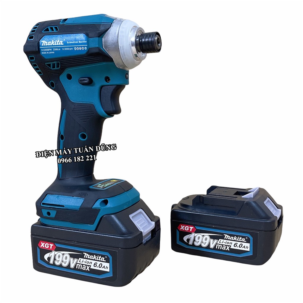 Máy chuyên bắt vít dùng pin Makita TD172D 199V Hàng cao cấp Vong tua cao cho thợ chuyên bắt vít