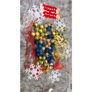 Combo set phụ kiện trang trí cây thông Noel