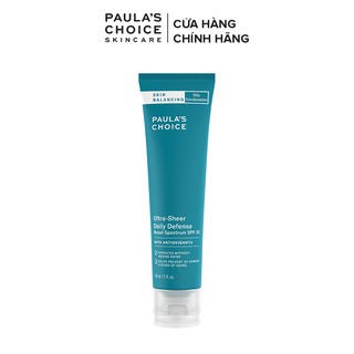 Kem dưỡng bảo vệ và cân bằng da Paula's Choice Skin Balancing Ultra - Sheer Daily Defence SPF 30 60ml