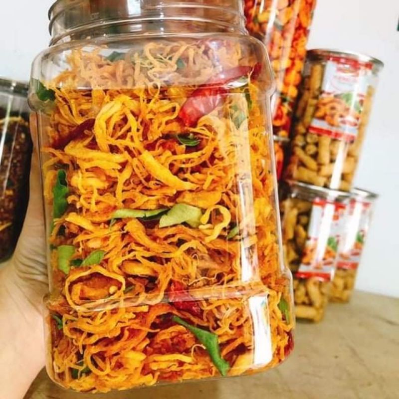 Khô gà lá chanh ăn là mê 500g | BigBuy360 - bigbuy360.vn