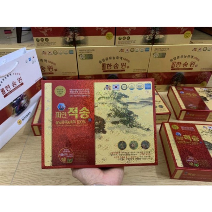 Tinh Dầu Thông Đỏ Chính Phủ Hàn Quốc Pine Jeok Song Gold 120 Viên [ Hàng Mới Về ]