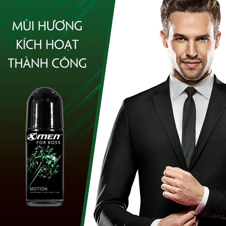 Lăn khử mùi XMen For Boss Motion 50ml