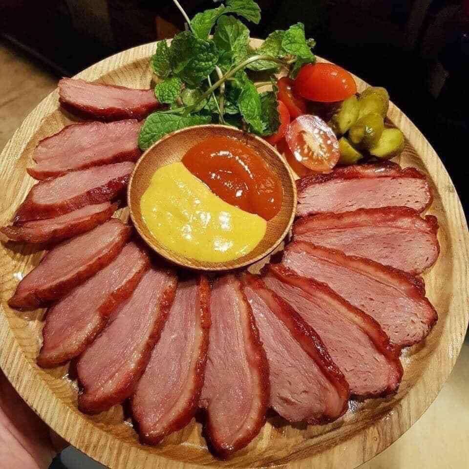 Lườn ngỗng hun khói NGA hàng 2 tem loại 1