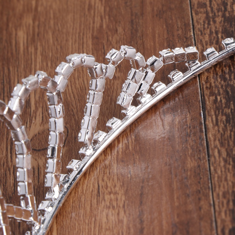 Băng Đô Cài Tóc Đính Đá Xinh Xắn Dành Cho Cô Dâu