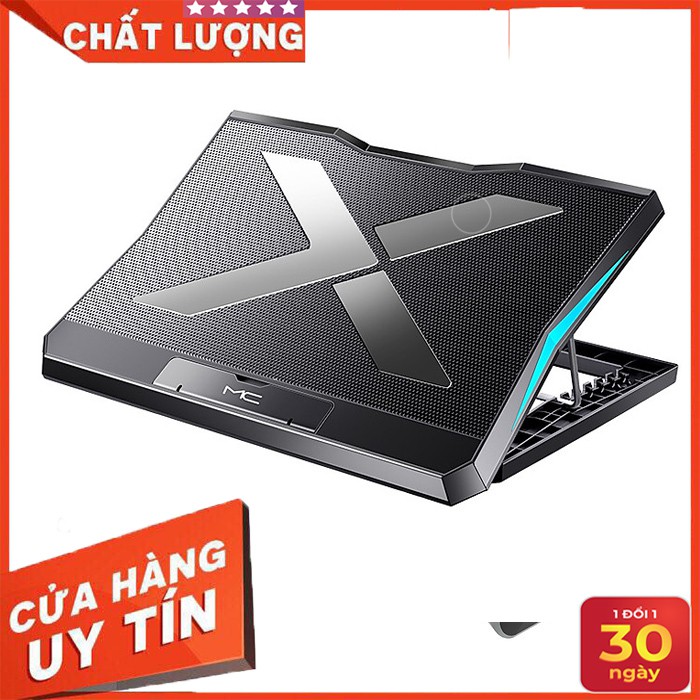 Đế tản nhiệt laptop 18 inch, chỉnh độ cao 6 cấp, chỉnh tốc độ - Q3