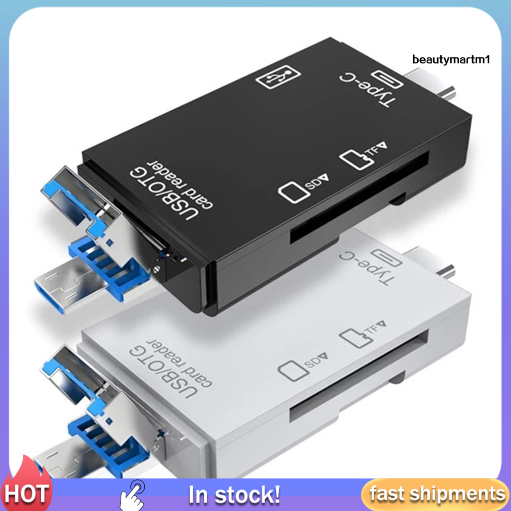 Đầu Đọc Thẻ Nhớ Usb 2.0 Type-C 3 Trong 1 Đa Năng