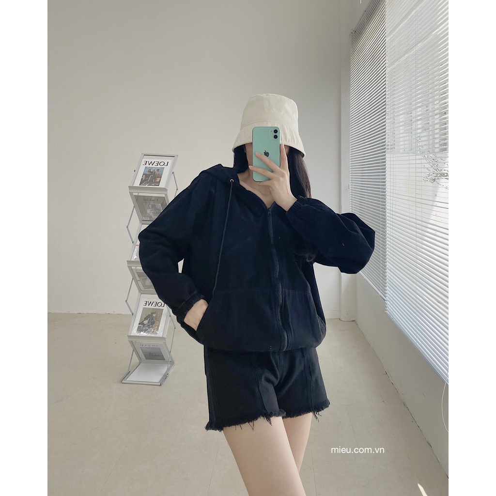 [ Miều ] Áo khoác vải Kaki Amee Jacket