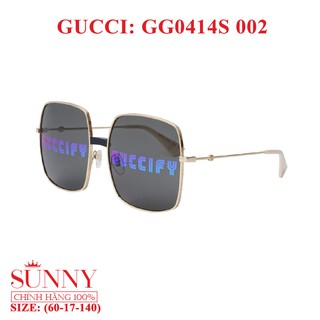 Kính Mát Unisex Gucci GG0414S
