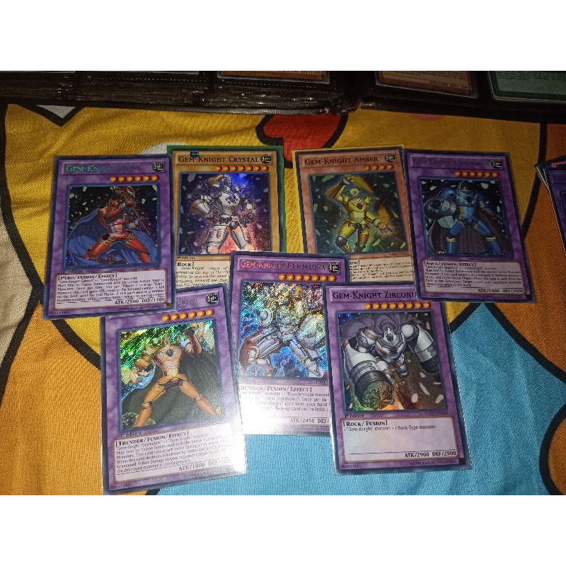 thẻ bài: Set Gem-Knight Monsters