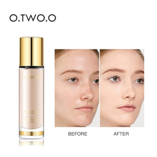 Kem nền dạng lỏng O.TWO.O kiềm dầu tự nhiên 30ml mã 9983