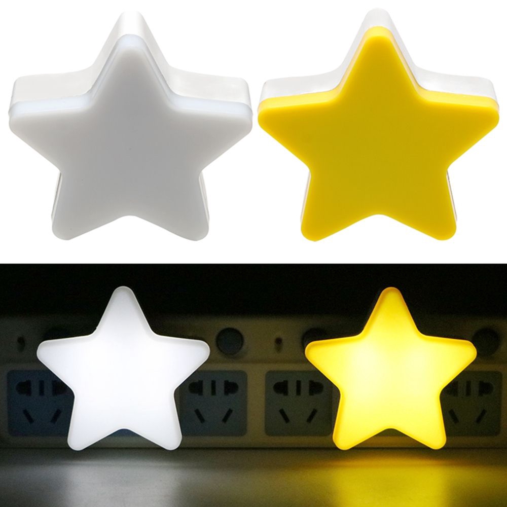 Đèn LED ngủ hình ngôi sao nhiều màu xinh xắn