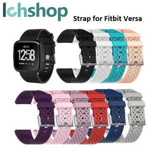 Dây đeo silicon cao cấp cho đồng hồ Fitbit Versa