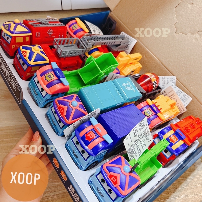 Đồ chơi ! Xe hoạt hình quán tính thành phố