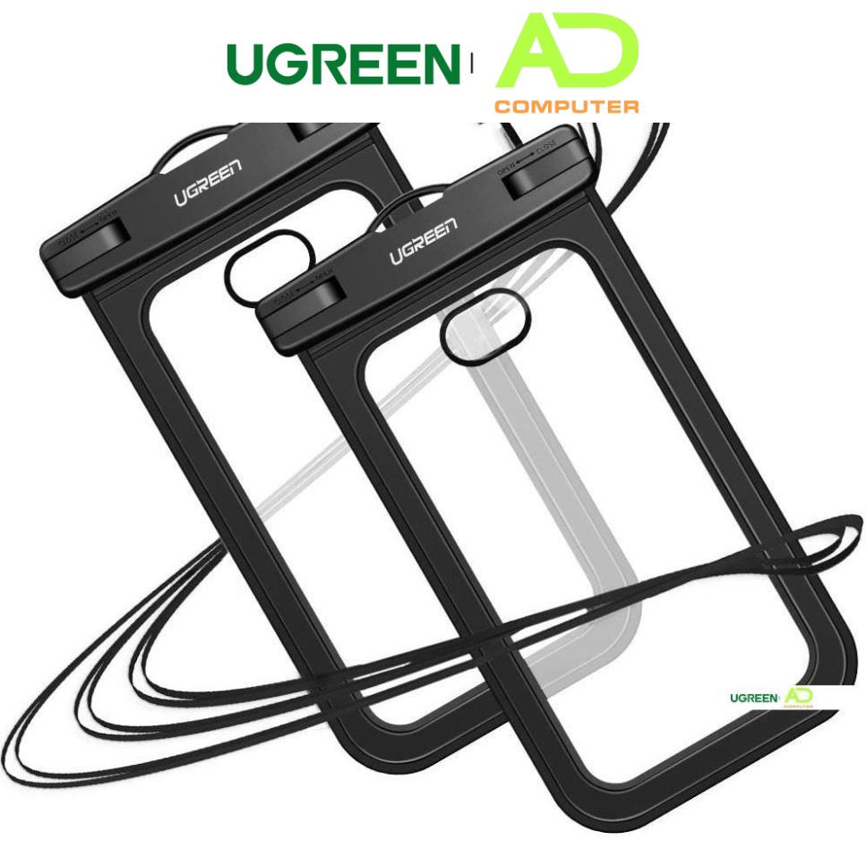 Túi đựng điện thoại UGREEN 60959 50919 chống nước tiêu chuẩn IPX8 độ sâu 10m- Hàng phân phối chính hãng - Bảo hành 18 th